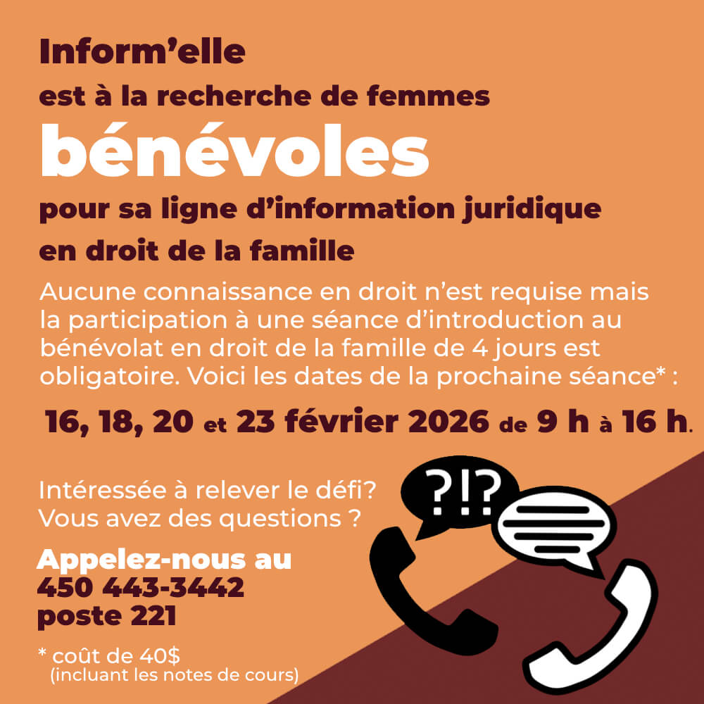 Image de l'article URGENT : Inform’elle recherche des bénévoles