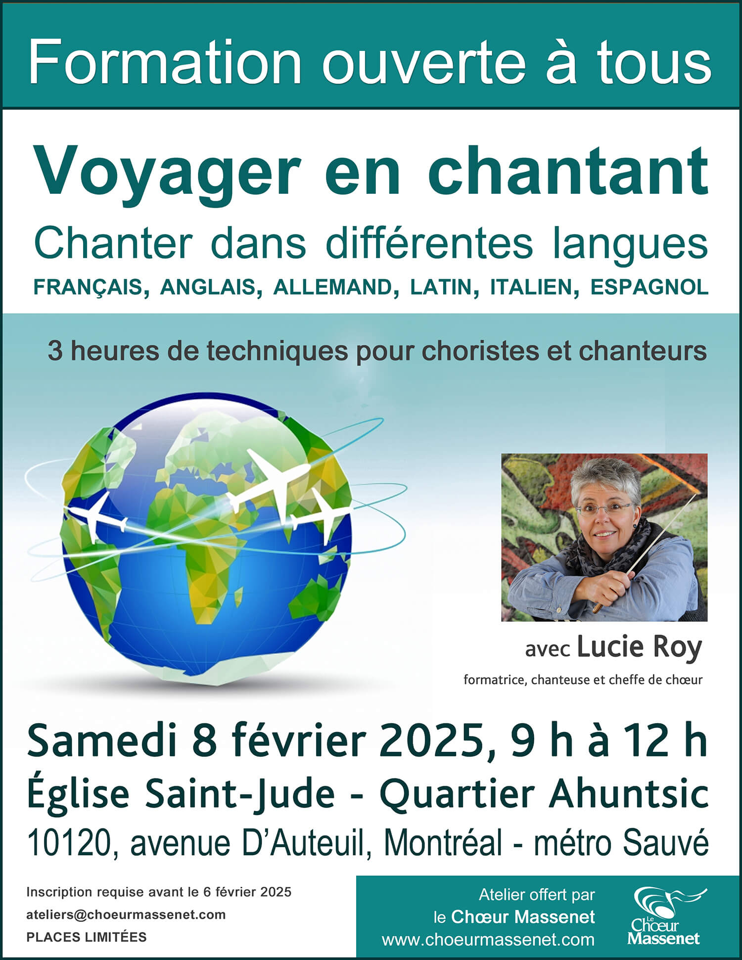 Image de l'article VOYAGER EN CHANTANT  – Atelier pour choristes et chanteurs