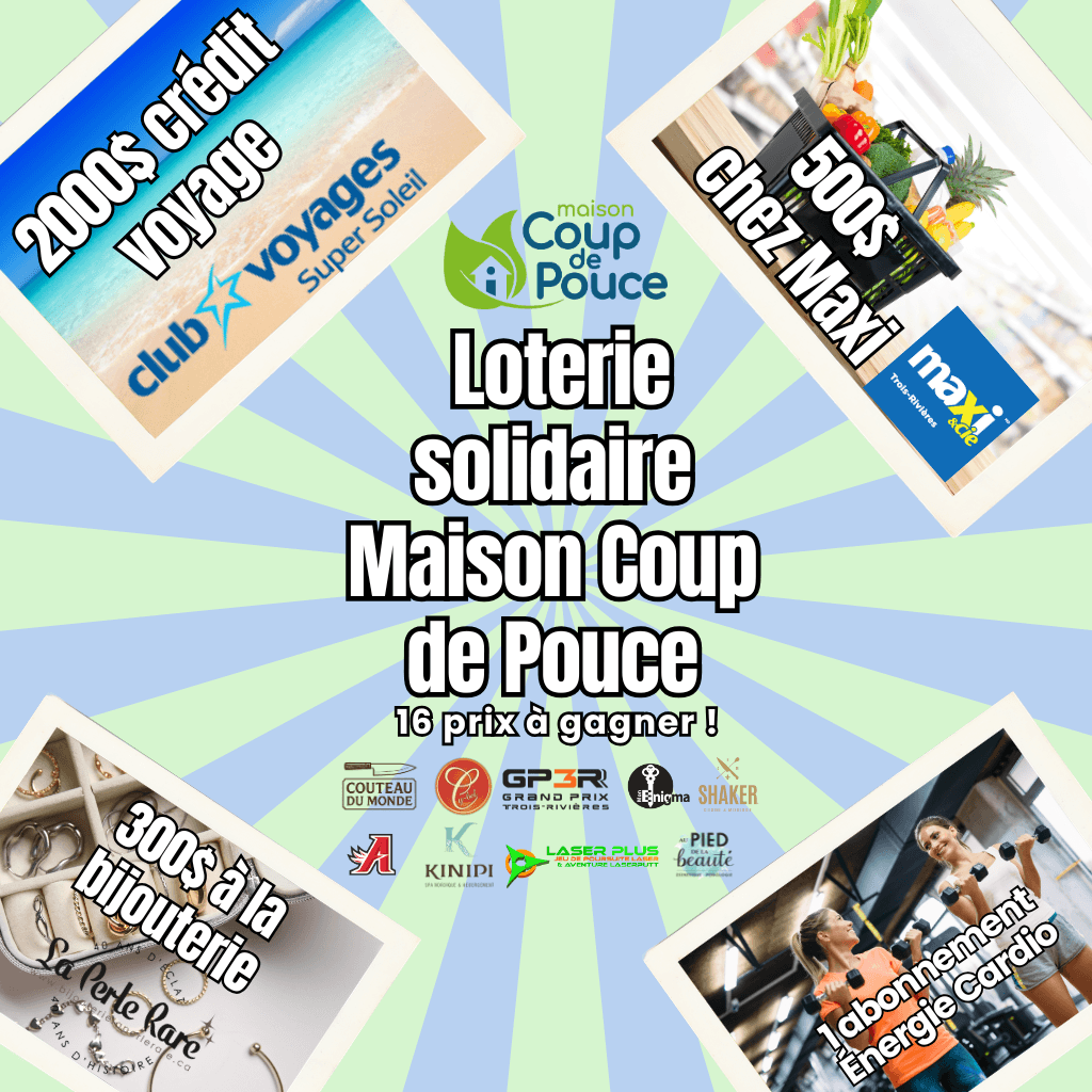 Image de l'article Loterie solidaire de la Maison Coup de Pouce