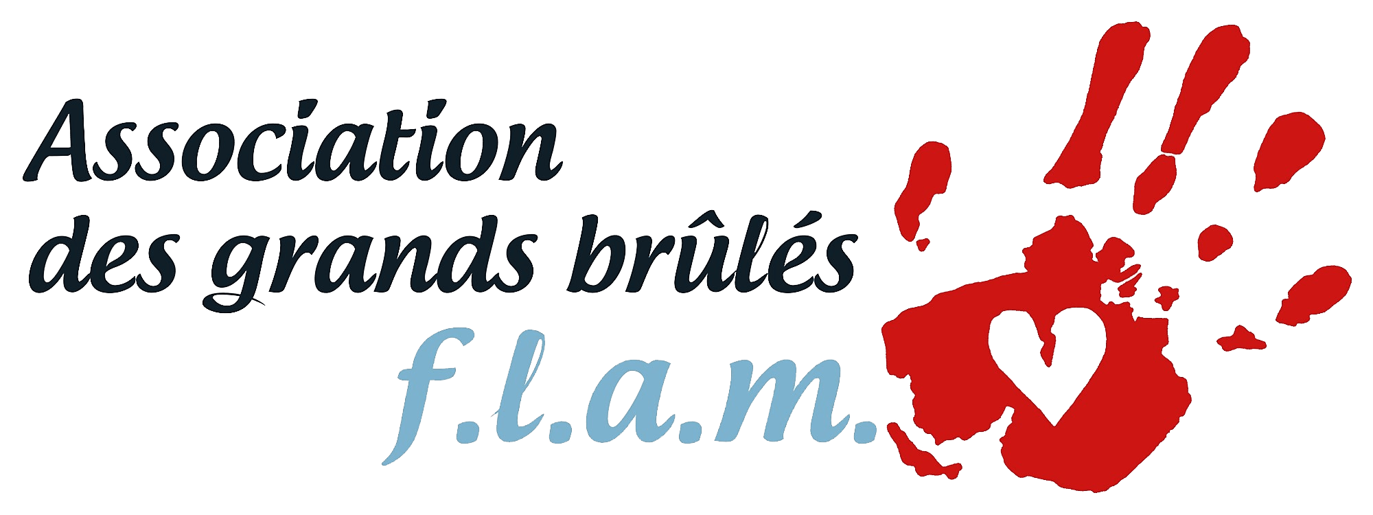 Logo de Association des grands brûlés FLAM