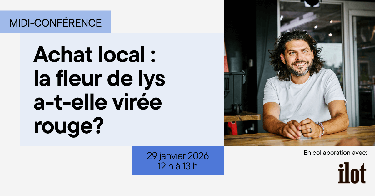 Image de l'article Achat local : la fleur de lys a-t-elle virée rouge?