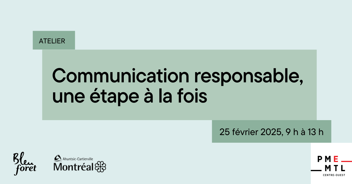 Image de l'article Communication responsable, une étape à la fois