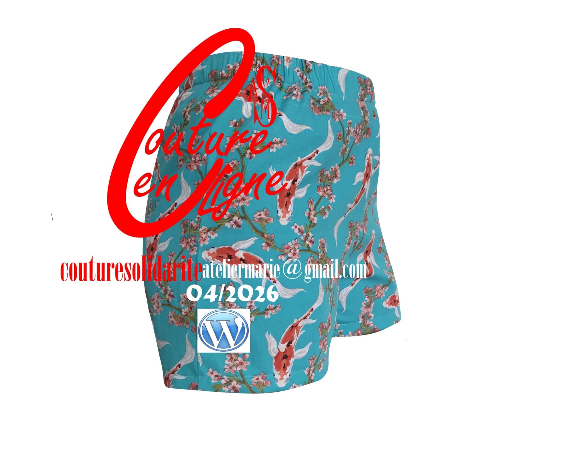 Image de l'article Stage de couture Femme en webinaire :  Short Coton : Séance info gratuite