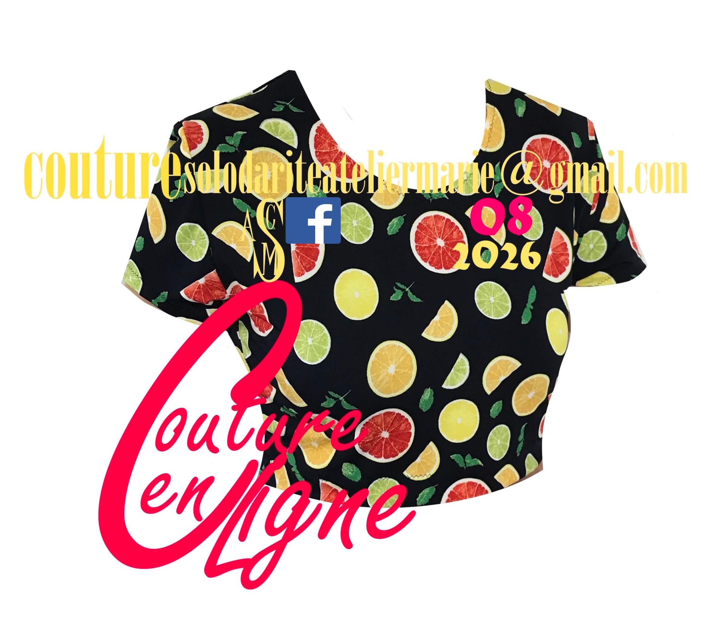 Image de l'article Stage de couture Femme en webinaire :  Top Stretch Manches Courtes : séance infos gratuite