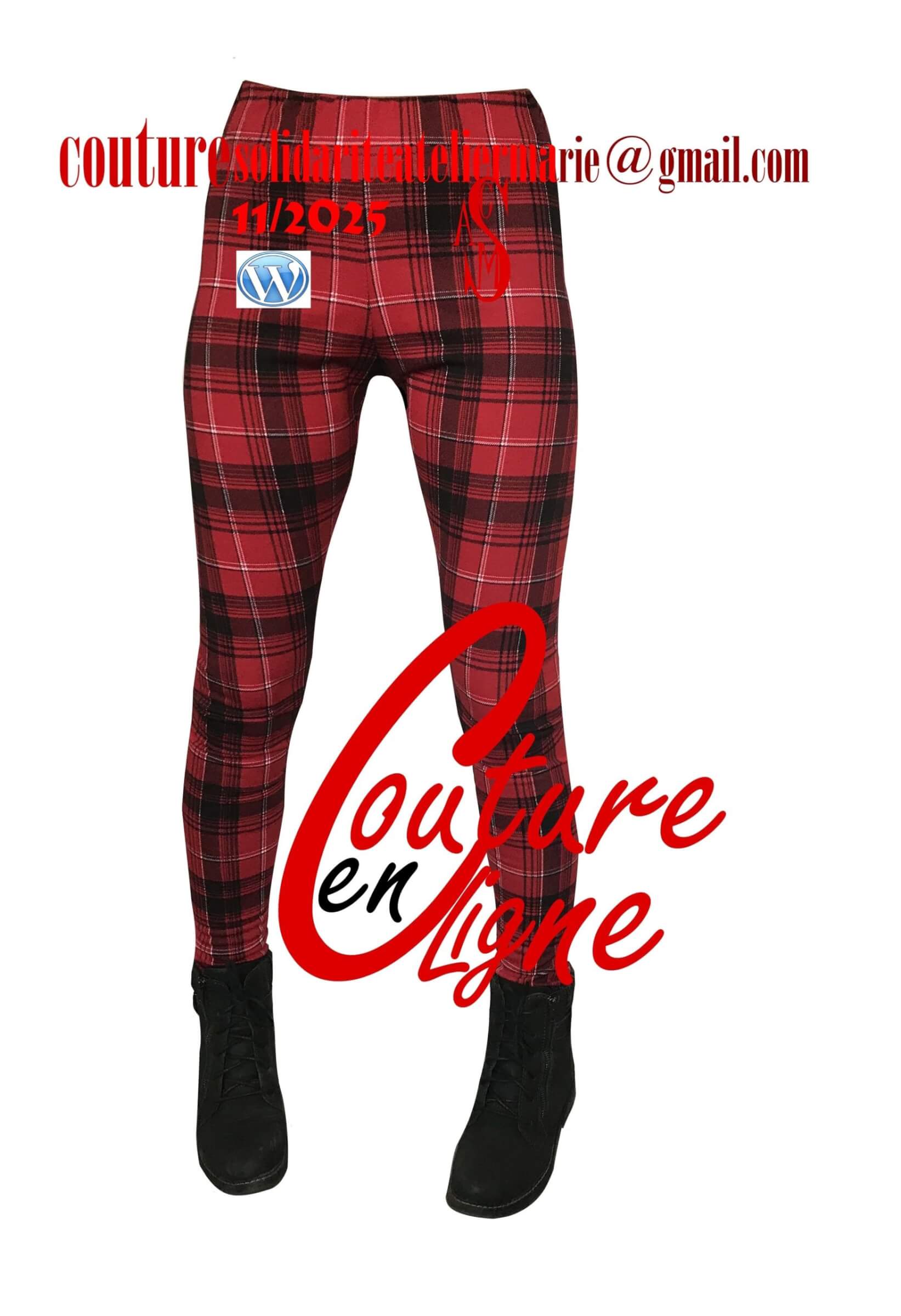 Image de l'article Stage de couture Femme en webinaire :  Pantalon Legging Stretch : Réunion infos gratuite