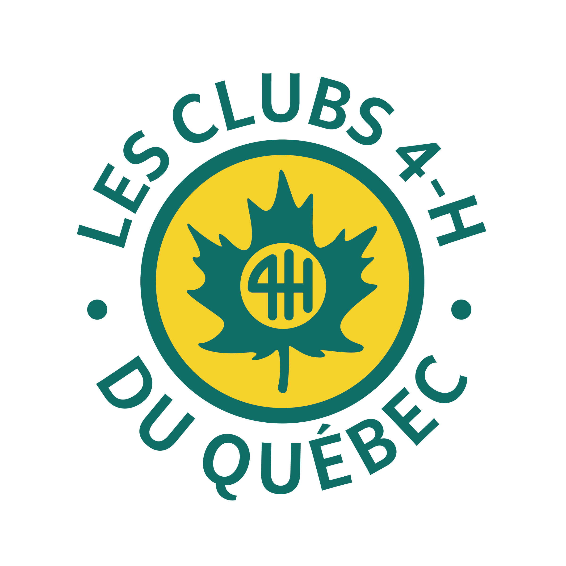 Logo de Les Clubs 4-H du Québec