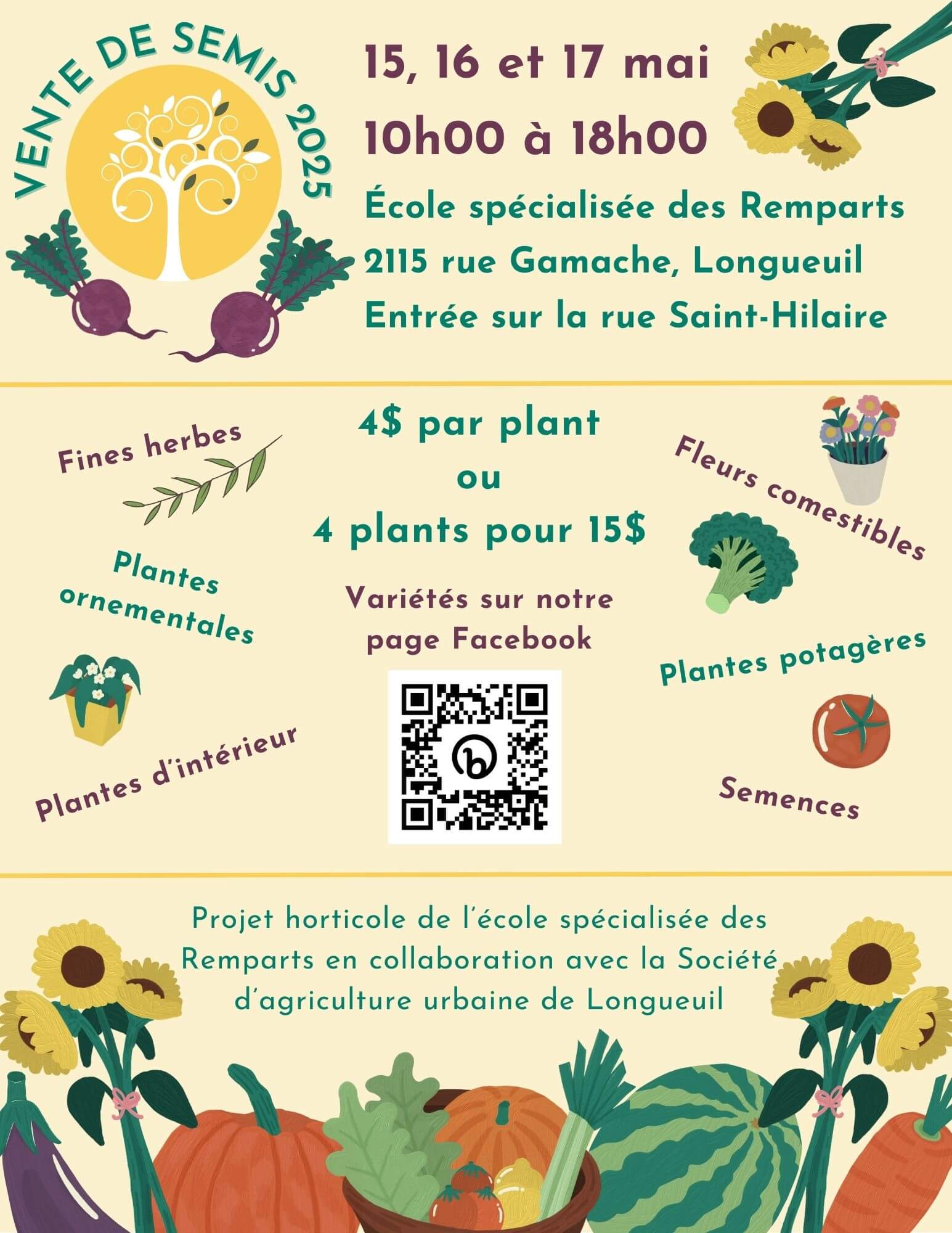 Image de l'article Grande Vente de plantes et semis