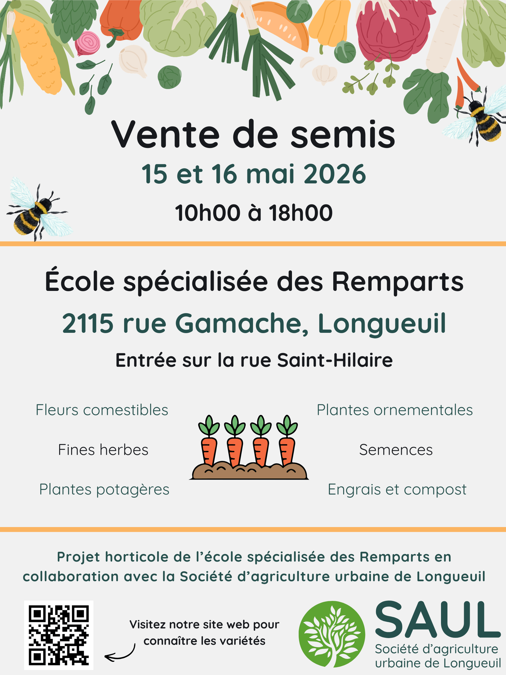 Image de l'article Grande vente de semis 2026
