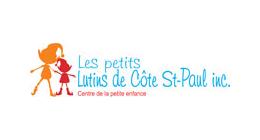 Logo de Centre de la petite enfance Les petits lutins de Côte Saint-Paul CPE