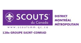 Logo de 128e groupe scout de Saint-Conrad