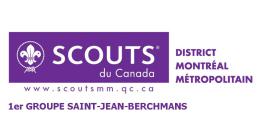 Logo de 1er groupe scout Saint-Jean-Berchmans