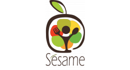 Logo de Sésame   (Service d’Éducation et de Sécurité Alimentaire de Mercier-Est)