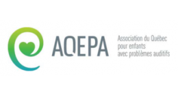 Logo de Association du Québec pour enfants avec problèmes auditifs