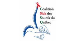 Logo de Coalition Sida des Sourds du Québec