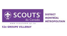 Logo de 52e groupe scout Villeray