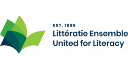 Logo de Littératie Ensemble / United for Literacy