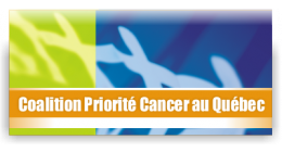 Logo de Coalition Priorité Cancer au Québec