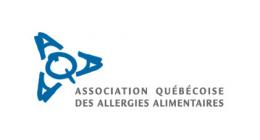 Logo de Association québécoise des allergies alimentaires