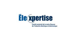 Logo de Elexpertise, comité sectoriel de la main-d’oeuvre de l’industrie électrique et électronique