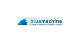 Logo de Blue Machine – Équipe de natation de Saint-Lambert
