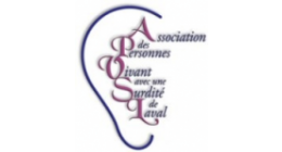 Logo de Association des personnes vivant avec une surdité de Laval
