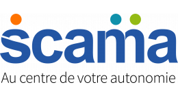 Logo de SCAMA (Centre de services communautaires et d’aide au maintien de l’autonomie)