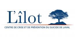 Logo de L’îlot – Centre de crise et de prévention du suicide de Laval