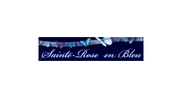 Logo de Sainte-Rose en Bleu