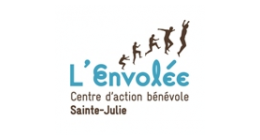 Logo de L’Envolée, Centre d’action bénévole Sainte-Julie