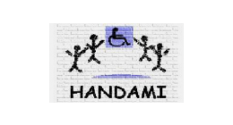 Logo de L’Association Handami pour personnes handicapées et leur famille
