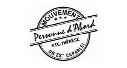 Logo de Mouvement des Personnes d’abord de Sainte-Thérèse