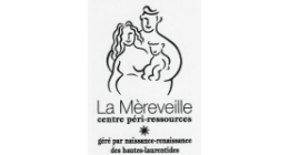 Logo de La Mèreveille, Centre de ressources périnatales par Naissance-Renaissance des Hautes-Laurentides
