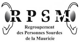 Logo de Regroupement des personnes sourdes de la Mauricie