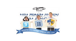 Logo de L’École primaire Socrates et Démosthène