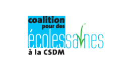 Logo de Coalition pour des écoles saines à la CSDM