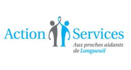 Logo de Action-Services aux proches aidants de Longueuil