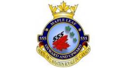 Logo de Cadets Escadron 555 Maple Leaf – Aviation