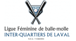 Logo de La Ligue féminine de balle-molle Inter-Quartiers de Laval
