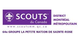 Logo de 64e groupe scout La Petite Nation de Sainte-Rose