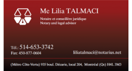 Logo de Lilia Talmaci Notaire