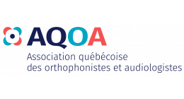 Logo de L’Association québécoise des orthophonistes et audiologistes