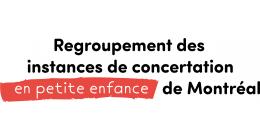 Logo de Regroupement des instances de concertation en petite enfance de Montréal