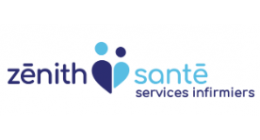 Logo de Zénith Santé, services infirmiers
