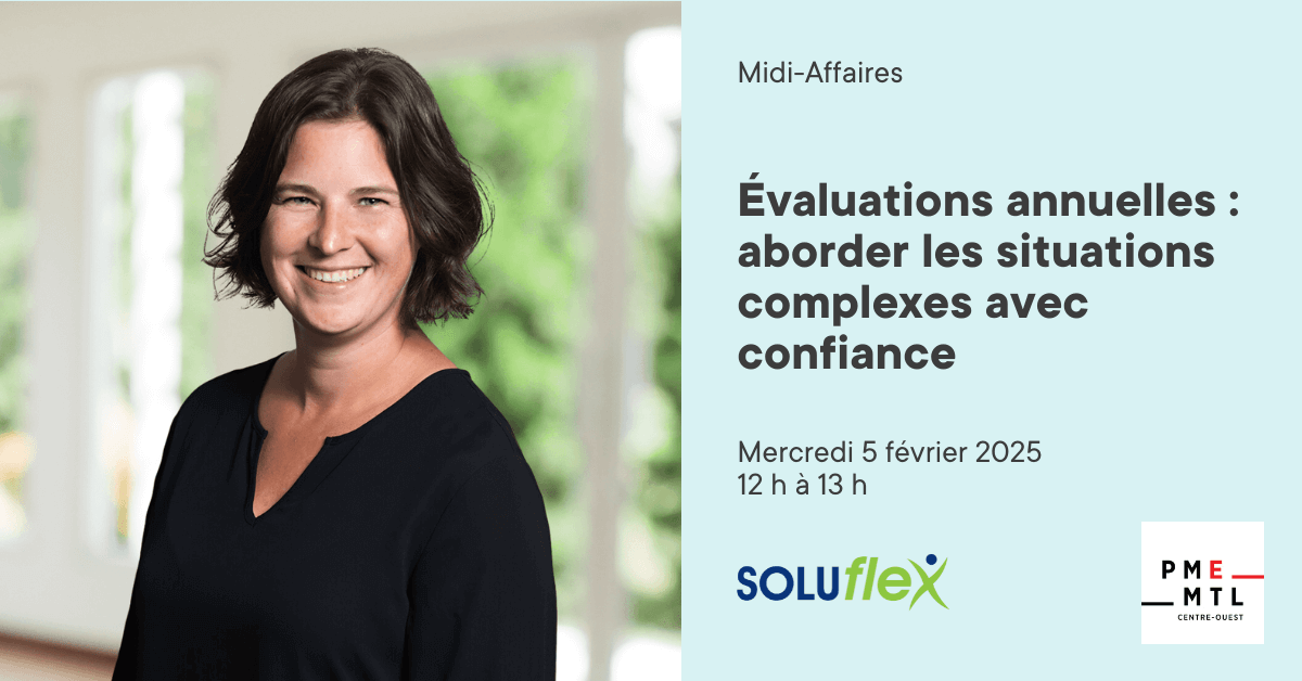 Image de l'article Midi-Affaires – Évaluations annuelles : aborder les situations complexes avec confiance