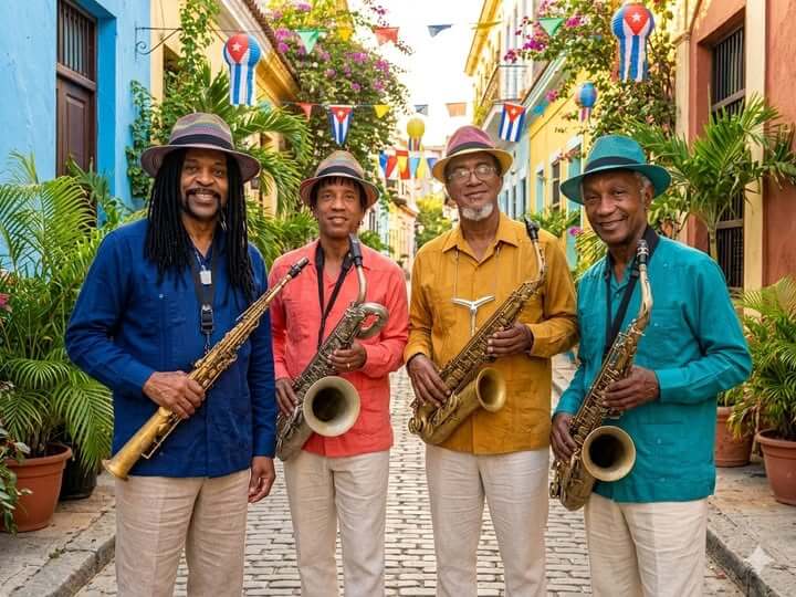 Image de l'article Fiesta Cubaine dans la Ruelle ! Le Magic Sax Quartet débarque à Montréal !