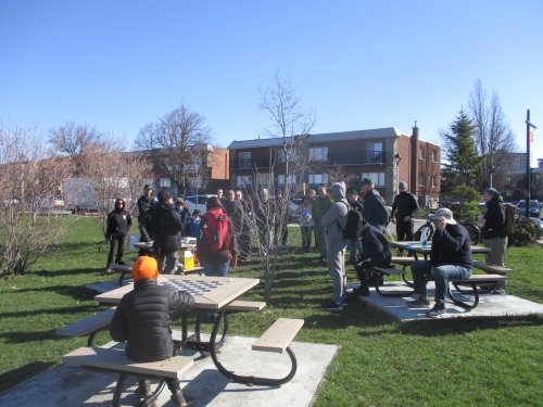 Corvée de propreté au parc Boisé-Jean-Milot 20 avril 2024