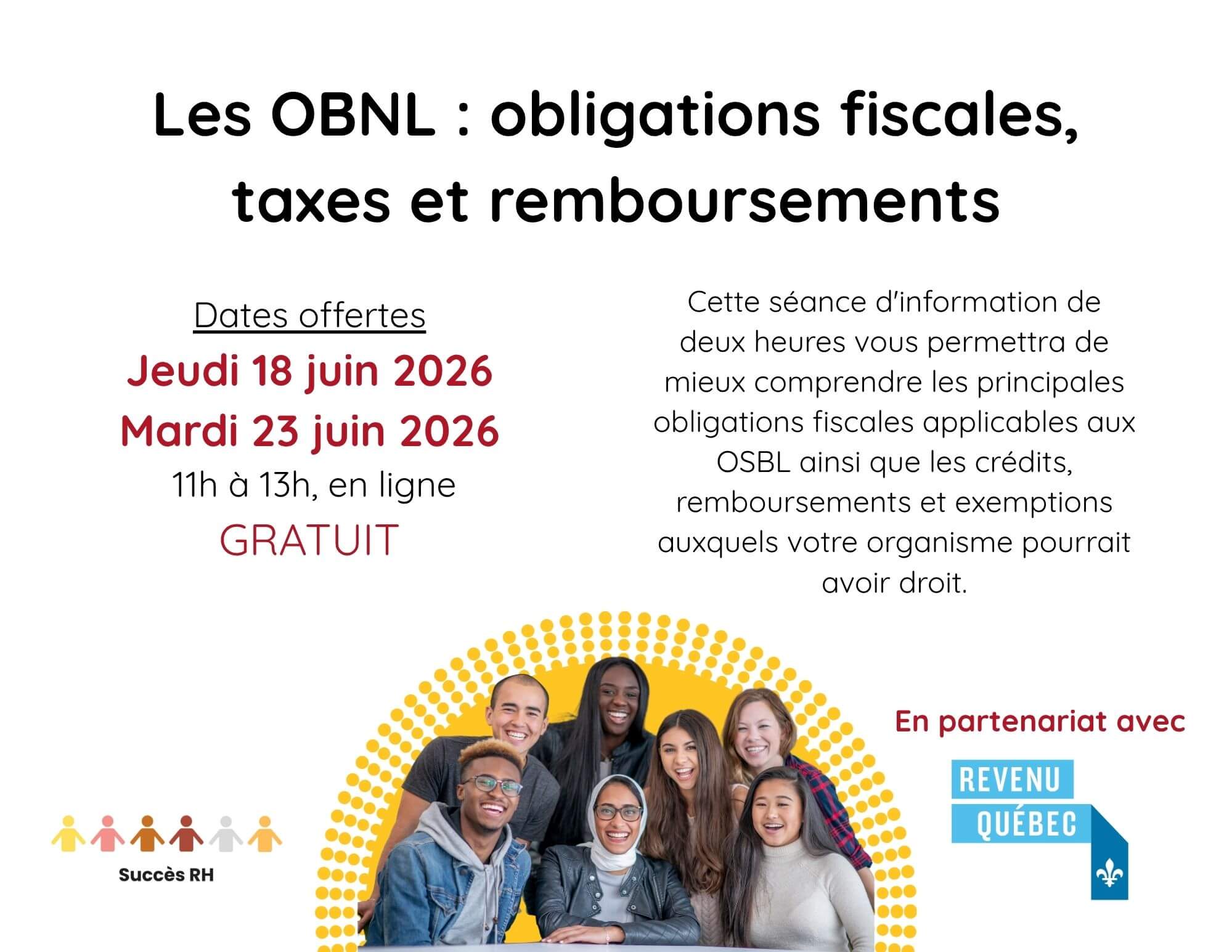 Image de l'article Les organismes sans but lucratif (OSBL) : obligations fiscales, taxes et remboursements