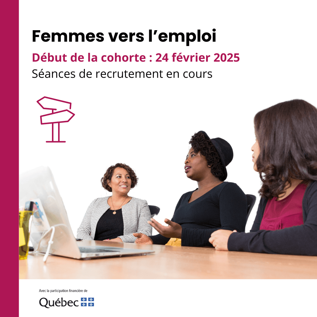 Image de l'article Femmes vers l’emploi – Séance d’information