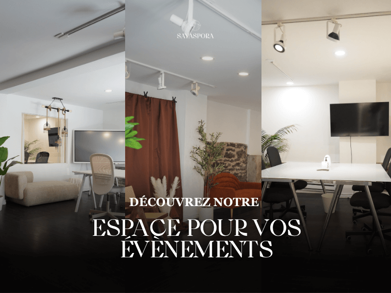 Image de l'article L’espace Sayaspora : un lieu unique pour vos événements et vos journées de co-working à Montréal.