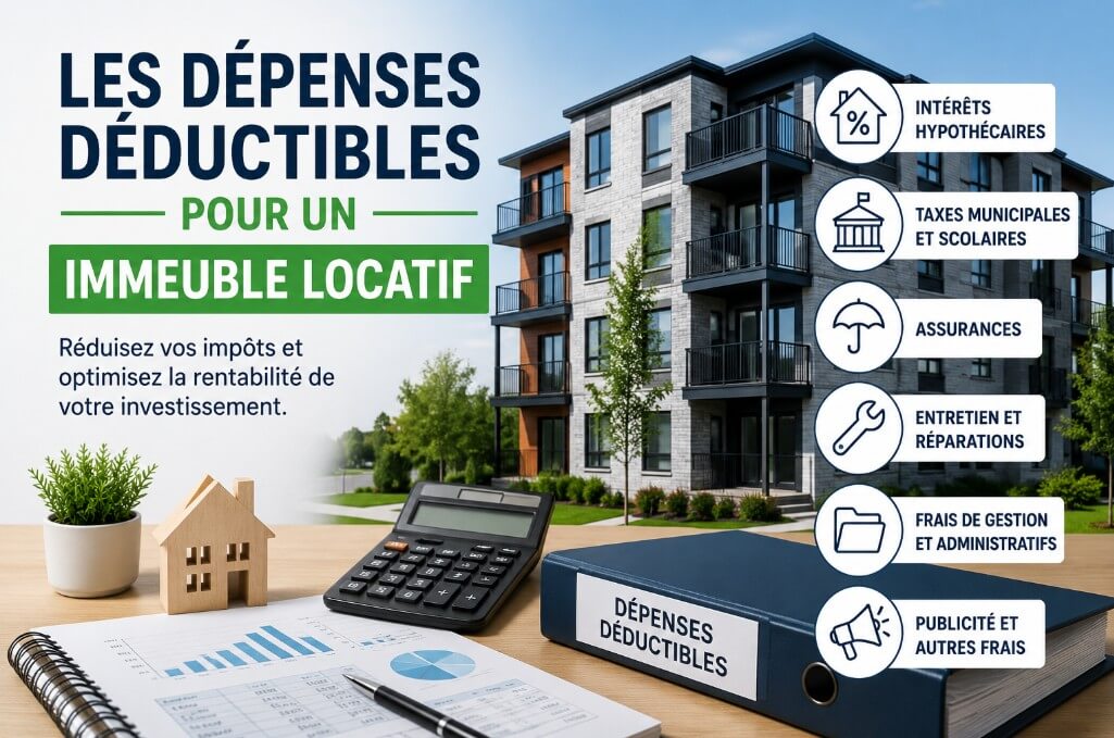 Image de l'article Les dépenses déductibles pour un immeuble locatif
